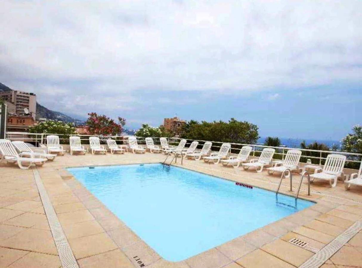 Monaco A 300M Du Casino - Grand Studio Avec Piscine Beausoleil Kültér fotó